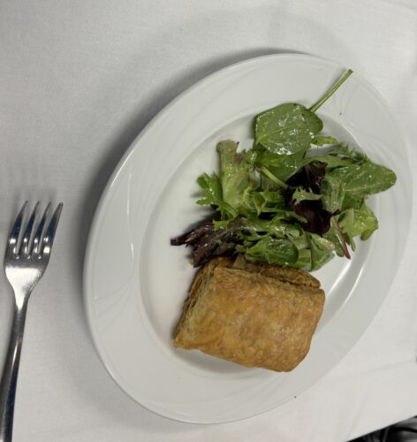 MOV residents celebrate Marquis de Lafayette with food